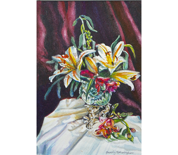 "Lillies and Crystal" - Beverly Fotheringham